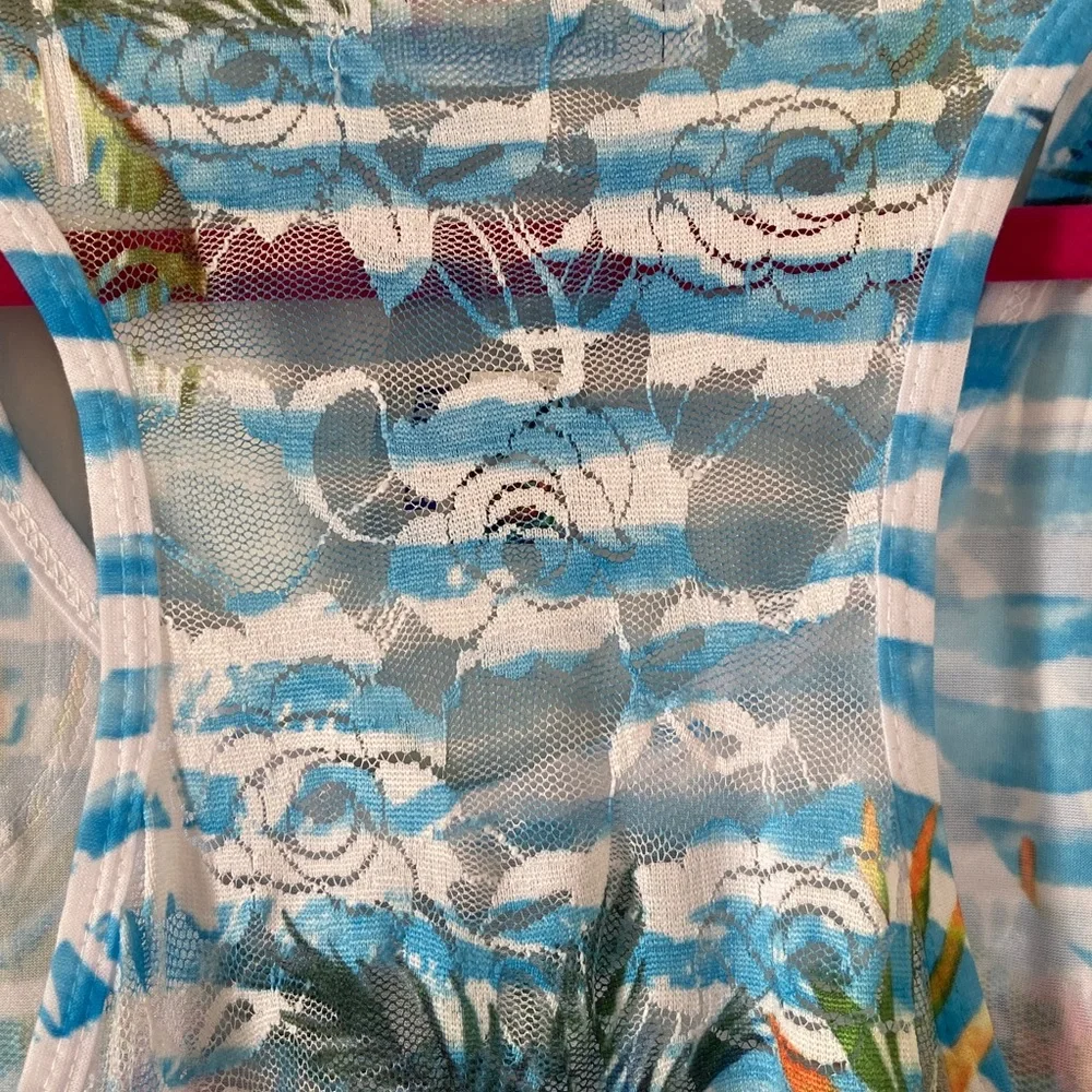 India Boutique Tropical Flamingo Dress - Picture 4 of 8
